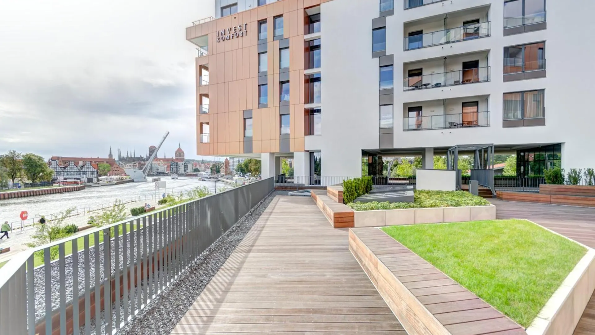 Brabank Riverside - Sauna, Business & Gym By Downtown Apartments غدانسك